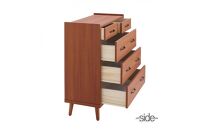 脚14cmお掃除楽々！チェスト&nbsp;北欧&nbsp;完成品&nbsp;大容量&nbsp;タンス&nbsp;4段&nbsp;幅80cm&nbsp;高さ120&nbsp;奥行18&nbsp;3色展開&nbsp;整理棚&nbsp;洋服&nbsp;タンス&nbsp;たんす&nbsp;日本製&nbsp;国産&nbsp;お掃除ロボット可&nbsp;クローゼット&nbsp;高品質&nbsp;引き出し&nbsp;衣装&nbsp;衣類&nbsp;洋服&nbsp;リビング&nbsp;アンティーク&nbsp;完成品&nbsp;おしゃれ&nbsp;木製&nbsp;収納&nbsp;脚付き&nbsp;衣替え&nbsp;家具&nbsp;インテリア&nbsp;大川&nbsp;大川家具&nbsp;80-4&nbsp;ガイア&nbsp;チーク