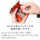 手のひら財布-Beh- 二つ折り財布 HUKURO 栃木レザー【オレンジ】【雑貨 ファッション 人気 おすすめ 送料無料】