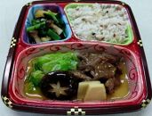 懐石料理 青山の減塩お弁当5食（ギンダラ煮付/牛すき焼き/カラスガレイ煮付/大山鶏みぞれ煮/鯖みぞれ煮）セット(冷凍)