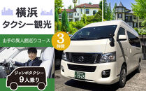 横浜タクシー観光　山手の異人館巡りコース(ジャンボタクシー９人乗り・3時間)