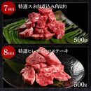 【定期便】熟成肉　土佐和牛詰め合わせ8種Aセット　8カ月