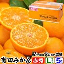 ブランド有田みかん【Ｌサイズ】秀品5kg／産地直送／薄皮で甘い美味しい和歌山県産／紀伊国屋文左衛門本舗