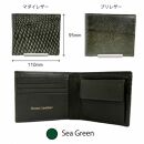 【Ocean Blue】Ocean Leather 二つ折り財布【マダイ】【ポイント交換専用】