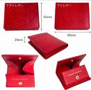 【Carmine】Ocean Leather BOXコインケース【マダイ】【ポイント交換専用】