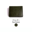 【Sea Green】Ocean Leather BOXコインケース【ブリ】【ポイント交換専用】