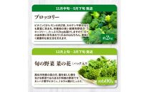 「香川県オリジナル品種さぬきのめざめ」と旬の野菜 定期便P