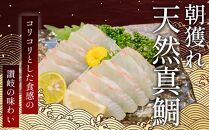 天然真鯛&nbsp;刺身用（4人～5人前）