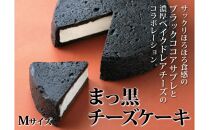 ラ・ファミーユ　まっ黒チーズケーキ　Mサイズ(直径約14cm)