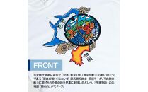 高松市 マンホールTシャツ 白 Sサイズ