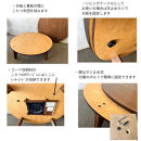 こたつ&nbsp;マイル&nbsp;120丸サイズ　ウォールナット色