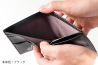 SOMES 財布 メンズ ディアマン スマートウォレット ブラック DM-03 二つ折り 本革 [12260605-bk]