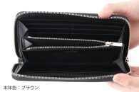 SOMES 財布 メンズ ディアマン DM-01 ラウンド束入れ ブラウン 長財布 本革 [ソメスサドル 北海道 砂川市 12260607-br]