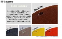 オリジナルスツール「FUKUYAMA」Mサイズ【木材：オーク／張地：布（BROWN）】【椅子 イス チェア ファニチャー 家具 人気 おすすめ 広島県 福山市】