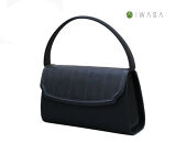 【岩佐】ミンク織フォーマルバッグ