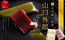ういろう 6本入 (70g×6本) 皇室献上 和菓子 山口 外郎