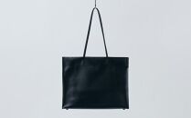 【KENTO HASHIGUCHI】ショッパーバッグ 横 ブラック（shopper bag 横 black）