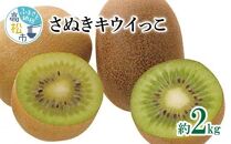 さぬきキウイっこ　約2kg【2024-10月下旬～2024-12月下旬配送】