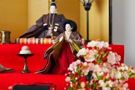 【京都西陣　たくみ人形】三段飾り－薄紅藤－
