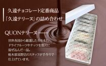 久遠チョコレート　栃木那須野店 テリーヌ12枚セット｜ チョコレート 洋菓子 ショコラ 詰め合わせ セット 厳選 スイーツ QUON