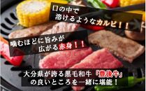 【黒毛和牛】 豊後牛／カルビ＆赤身 焼肉食べ比べセット（各150g×2P）_2393R