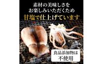 お試しサイズで一人暮らしにも！肉厚烏賊の一夜干し4尾（620g以上）_2433R