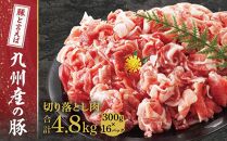 九州産　豚切り落とし　4.8kg