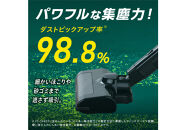 掃除機 充電式サイクロンスティッククリーナー アイリスオーヤマ コードレス サイクロン 自走式 充電式 すき間ノズル パワフル パワーヘッド 操作性 静電モップ SCD-185P-Bブラック