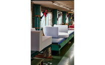 【開梱設置】2名掛け&nbsp;CERE&nbsp;ソファ&nbsp;150cm&nbsp;選べるカラー(Aランク)と脚部素材