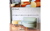 【開梱設置】3名掛け&nbsp;NEO&nbsp;II&nbsp;カウチセット(左カウチ)&nbsp;選べるカラー(Aランク)と脚部素材