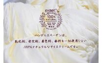 ハンデルスベーゲン 無添加アイスクリーム / 季節の６個セット【夏】季節限定 メロン 梅 パイン 北海道牛乳 マカダミアキャラメルココナッツ チョコミント