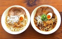 【お中元ギフト】乾麺の＜尾道ラーメン＞６人前と＜尾道・塩らーめん＞６人前の詰合せ