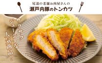 【お中元ギフト】★【崎本精肉店】尾道の老舗お肉屋さんの手作りコロッケ10個＆瀬戸内豚のトンカツ2枚＆牛すじカレー1袋＆ハッシュドビーフ1袋