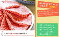 ＜お中元＞ 高知県産　よさこい和牛　上赤身　しゃぶしゃぶ用　約400g｜山重食肉