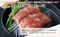 ＜A4ランク＞鹿児島県産黒毛和牛サーロインステーキ(計360g・180g×2枚)【牛肉 黒毛和牛 和牛 牛 肉 サーロイン ステーキ おかず 冷凍 国産 九州産 鹿児島県産 人気 食品 お祝い ギフト おすすめ 鹿児島県 種子島 中種子町 ふるさと納税 送料無料 BH04】