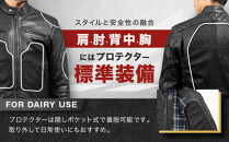 【デグナー】クラシックジャケット&nbsp;ブラック〈Lサイズ〉18SJ-6F［&nbsp;京都&nbsp;バイクギア&nbsp;ジャケット&nbsp;人気&nbsp;おすすめ&nbsp;革&nbsp;レザー&nbsp;ツーリング&nbsp;ライダー&nbsp;バイカー&nbsp;バイク&nbsp;ブランド&nbsp;メーカー&nbsp;ギア&nbsp;パーツ&nbsp;］