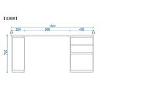 【大川家具】無垢材&nbsp;システムデスク&nbsp;テーブル&nbsp;パソコンデスク&nbsp;子供机&nbsp;勉強机&nbsp;学習机&nbsp;書斎デスク&nbsp;幅1600mm&nbsp;TSR-HM&nbsp;ウォールナット&nbsp;天然木&nbsp;モダン&nbsp;国産&nbsp;無垢材&nbsp;高級感【設置付き】