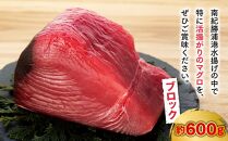 生まぐろの本場紀州勝浦から直送！　生メバチマグロ 約600g