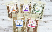 【ふるさと納税】ふりかけ 無添加 アミノ酸 不使用 生ふりかけ 5種 食べ比べセット  ( 合計 5袋 )  いか昆布  梅ちりめん さばひじき おかかひじき のり塩わかめ  澤田食品