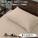 【シングル】やわらか和晒しガーゼ 綿100%寝具カバー2点セット（ベージュ）774和晒-2P-S-BE