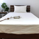 無漂白２重ガーゼボックスシーツ&nbsp;キング（180×200×30cm）キナリ&nbsp;KIGBX-K