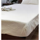 無漂白２重ガーゼボックスシーツ&nbsp;キング（180×200×30cm）キナリ&nbsp;KIGBX-K