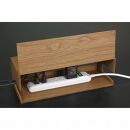 Bosk&nbsp;バスク&nbsp;ケーブルボックス&nbsp;Lブラウン&nbsp;タツクラフト&nbsp;【Tk12】