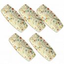 友禅和紙おしぼりトレー&nbsp;5枚セット&nbsp;桜扇&nbsp;金流水&nbsp;タツクラフト&nbsp;【Tk28】