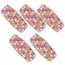 友禅和紙おしぼりトレー&nbsp;5枚セット&nbsp;梅桜&nbsp;格子&nbsp;タツクラフト&nbsp;【Tk33】