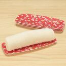 友禅和紙おしぼりトレー&nbsp;5枚セット&nbsp;小花&nbsp;舞うさぎ&nbsp;タツクラフト&nbsp;【Tk36】