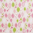 友禅和紙おしぼりトレー&nbsp;5枚セット&nbsp;スプリングリーフ&nbsp;ピンク&nbsp;タツクラフト&nbsp;【Tk38】