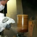 ナチュラルウッドBOX&nbsp;M&nbsp;6.8L&nbsp;2個組ブラックチェリー&nbsp;タツクラフト&nbsp;【Tk258】