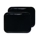 カラフルピノトレー&nbsp;L&nbsp;39cm&nbsp;ブラック&nbsp;2枚組&nbsp;タツクラフト&nbsp;【Tk57】