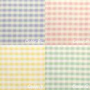 【ピンク×イエロー2枚組】ST&nbsp;ランチョン&nbsp;トレー&nbsp;L&nbsp;39cm&nbsp;ミルキー&nbsp;チェック&nbsp;タツクラフト&nbsp;【Tk104】