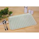 【ピンク×グリーン2枚組】ST&nbsp;ランチョン&nbsp;トレー&nbsp;L&nbsp;39cm&nbsp;ミルキー&nbsp;チェック&nbsp;タツクラフト&nbsp;【Tk105】